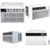 1 Pallet - 8 Pcs – Air Conditioners - Untested Customer Returns - Major Retailer